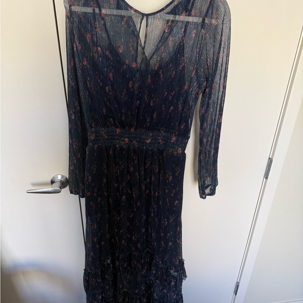 Beautiful blue maxi dress
